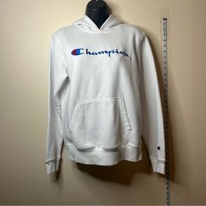 Champion White Hoodie